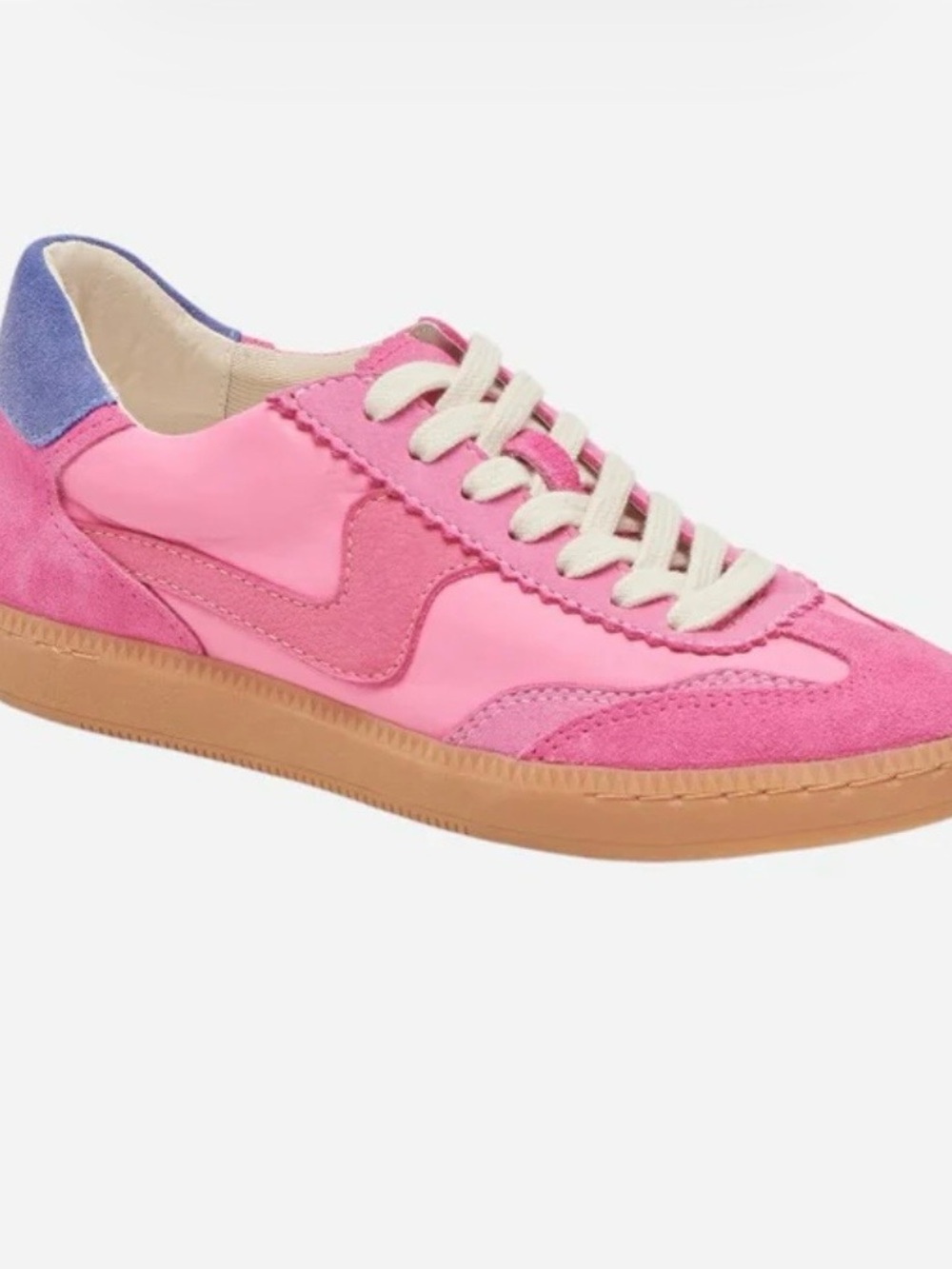 Dolce Vita Women’s Native Pink Suede Sneaker